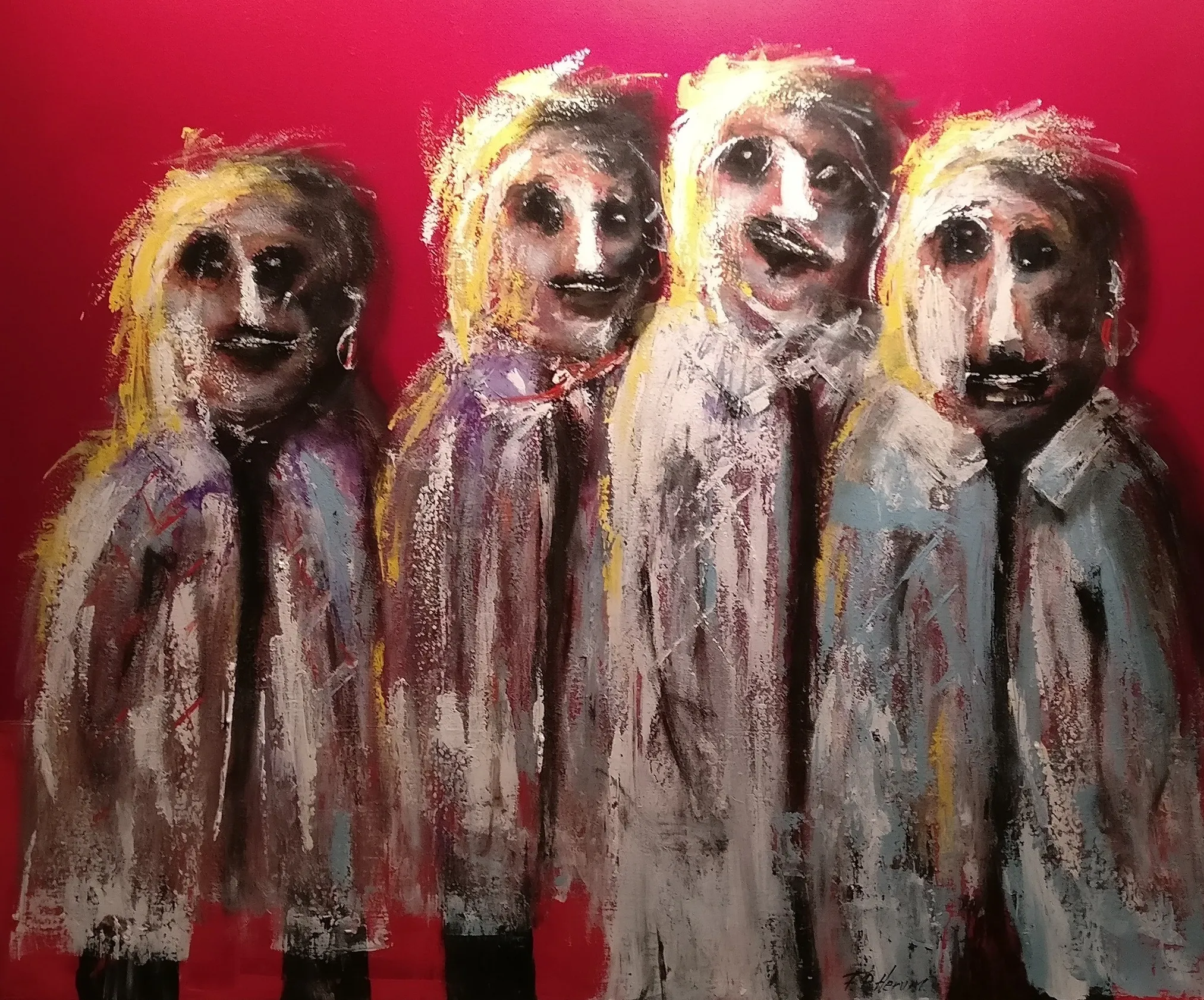 Maleri nr 133 80 cm X 100 cm